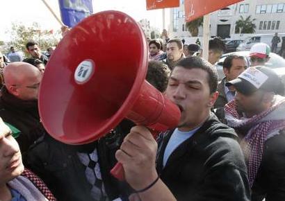 Protest in Amman, Jordanië