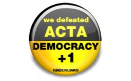 Verwerpen ACTA is een overwinning van de Europese burger